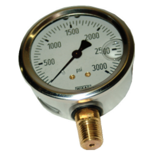 Picture of 0-3000 PSI Pressure Gauge